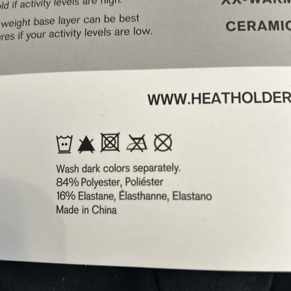 NWT Heat Holders top - Picture 8 of 9